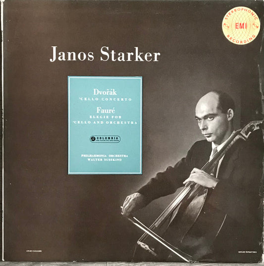 Janos Starker, Dvorak*, Faure* : Cello Concerto / Elegie For Cello And Orchestra (LP, Album)