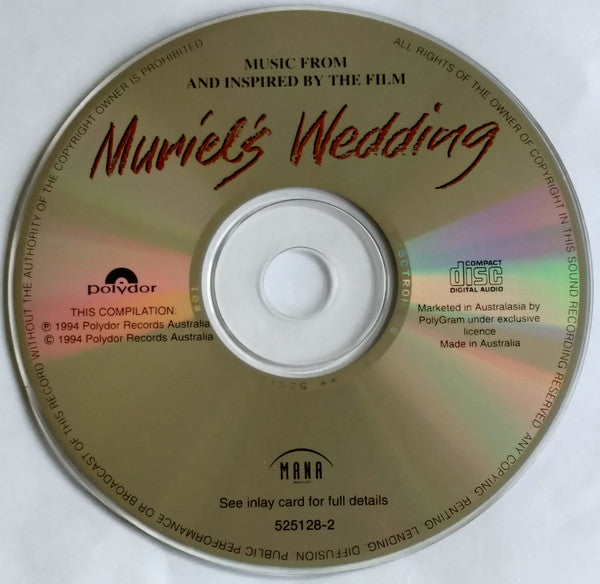 Various : Muriel's Wedding (Music From And Inspired By The Film) (CD, Comp)