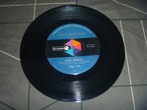 John Rowles : No Love At All (7")