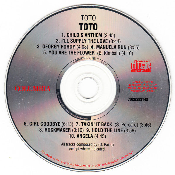 Toto : Toto (CD, Album, RE)