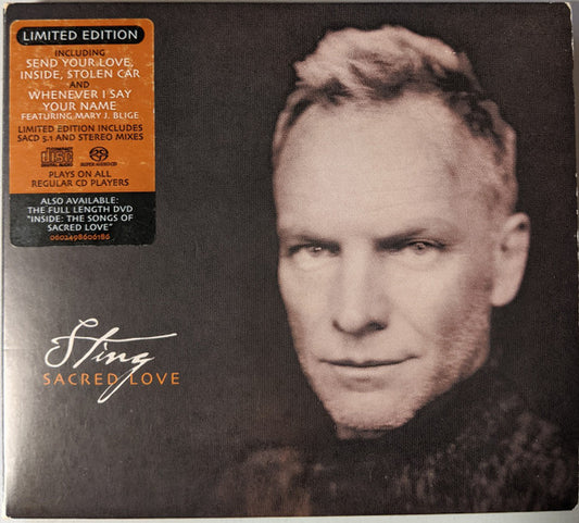 Sting : Sacred Love (SACD, Hybrid, Multichannel, Album, Ltd, 5.1)