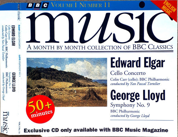 Sir Edward Elgar, George Lloyd : Edward Elgar Cello Concerto, George Lloyd Symphony No. 9 (CD)
