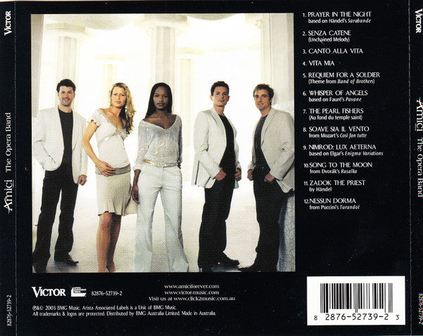 Amici Forever : The Opera Band (CD, Album)