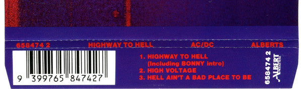AC/DC : Highway To Hell (Live) (CD, Single)