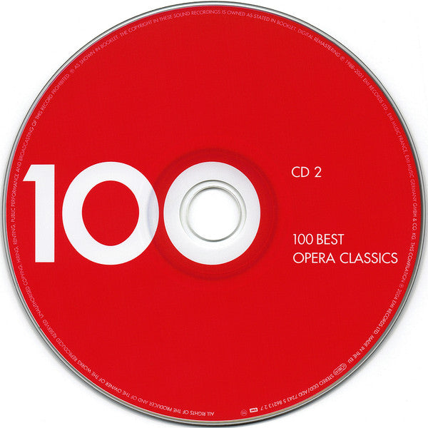 Various : 100 Best Opera Classics (6xCD, Comp)