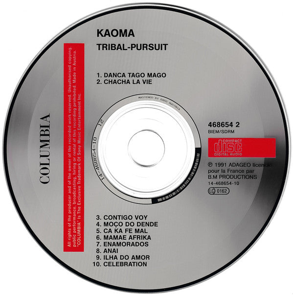 Kaoma : Tribal-pursuit (CD, Album)