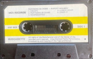 Rupert Holmes : Partners In Crime (Cass, Album)