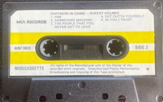 Rupert Holmes : Partners In Crime (Cass, Album)