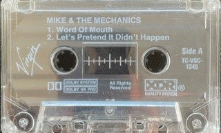 Mike & The Mechanics : Word Of Mouth (Cass, Single, XDR)