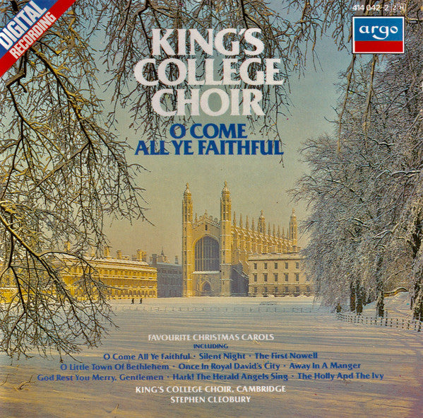 The King's College Choir Of Cambridge, Stephen Cleobury : O Come All Ye Faithful (CD)
