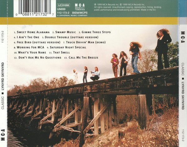 Lynyrd Skynyrd : Classic Lynyrd Skynyrd (CD, Comp, RM)