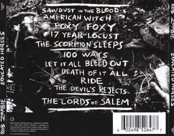 Rob Zombie : Educated Horses (CD, Album)