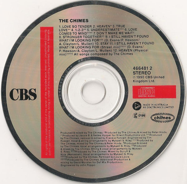 The Chimes : The Chimes (CD, Album)