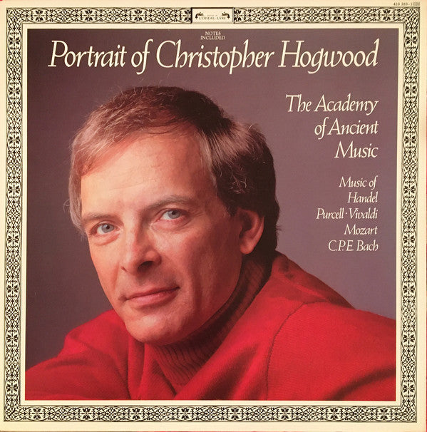 Christopher Hogwood, The Academy Of Ancient Music : Handel, Purcell, Vivaldi, Mozart, C.P.E. Bach (LP)