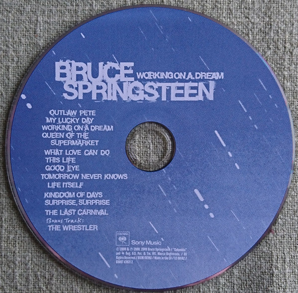 Bruce Springsteen : Working On A Dream (CD, Album + DVD-V, NTSC + Dlx, Ltd, Dig)