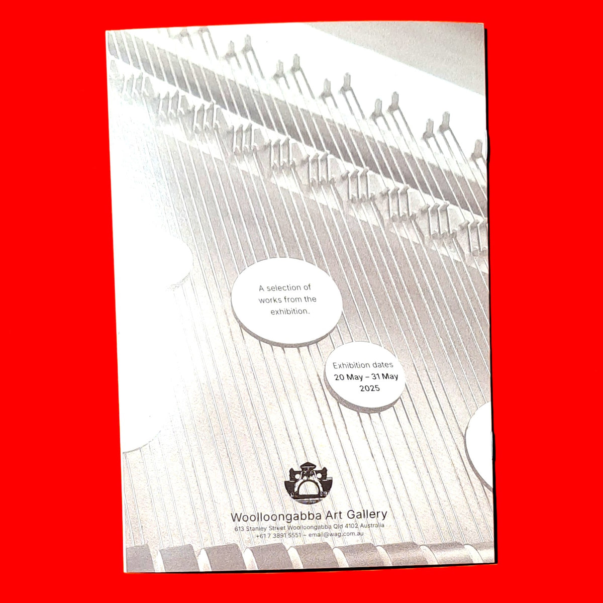 Ali Bezer – Out of Tune (Woolloongabba Art Gallery, Brisbane, Exhibition Catalogue Booklet) 2025