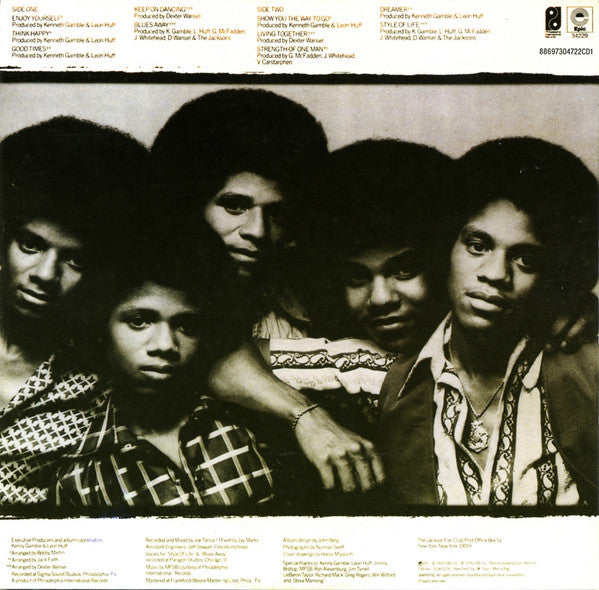 The Jacksons : Original Album Classics (Box, Comp + CD, Album, RE + CD, Album, RE + CD, Al)