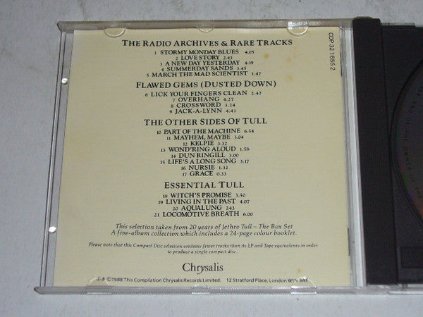 Jethro Tull : 20 Years Of Jethro Tull (CD, Comp)