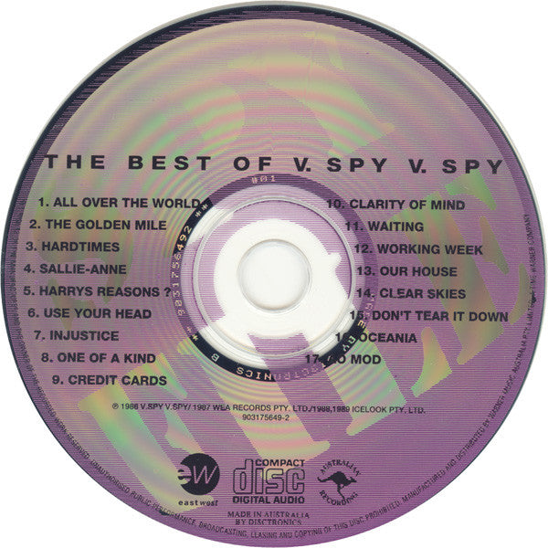 V. Spy V. Spy* : The Best Of V. Spy V. Spy: The Spy File (CD, Comp)