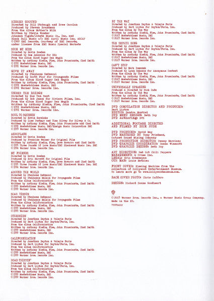 Red Hot Chili Peppers : Greatest Videos (DVD-V, Comp, Copy Prot., PAL)