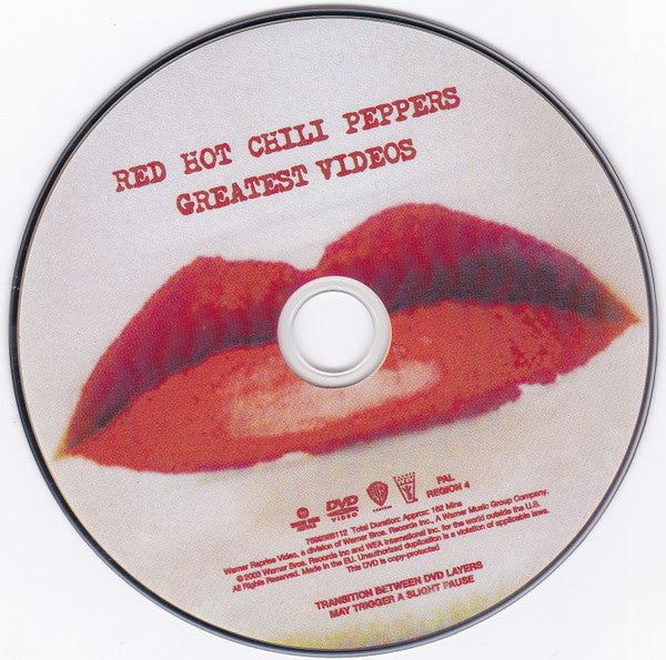 Red Hot Chili Peppers : Greatest Videos (DVD-V, Comp, Copy Prot., PAL)