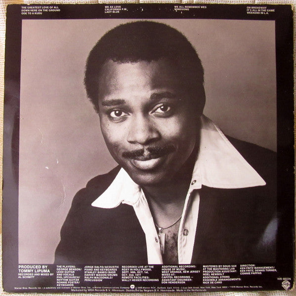 George Benson : Weekend In L.A. (2xLP, Album, Gat)