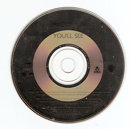 Madonna : You'll See (CD, Single)