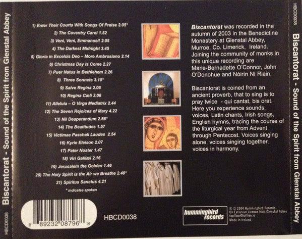 The Monks Of Glenstal Abbey : Biscantorat (Sound Of The Spirit From Glenstal Abbey) (CD, Album)