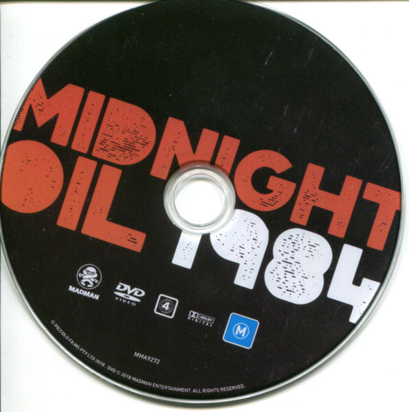 Midnight Oil : 1984 - The Year The Oils Inspired A Nation (DVD-V, Multichannel, PAL, Doc)