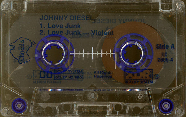 Johnny Diesel : Love Junk (Cass, Single)