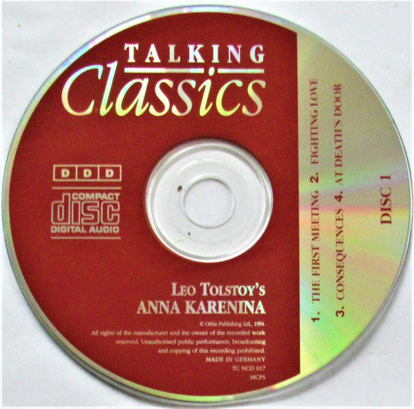 Leo Tolstoy*, Diana Quick : Anna Karenina (2xCD)