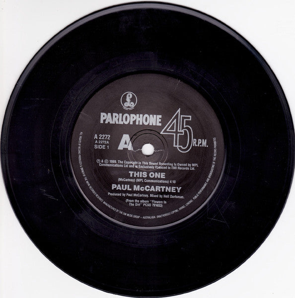 Paul McCartney : This One (7", Single)
