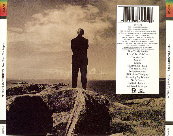 The Cranberries : No Need To Argue (CD, Album)