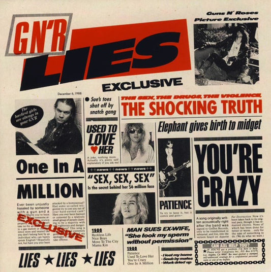 Guns N' Roses : G N' R Lies (CD, Album)
