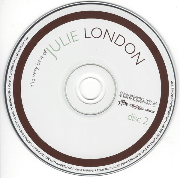 Julie London : The Very Best Of (2xCD, Comp)