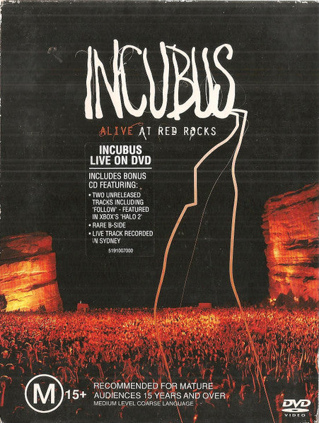 Incubus (2) : Alive At Red Rocks (DVD-V, PAL + CD)