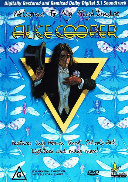 Alice Cooper (2) : Welcome To My Nightmare (DVD-V, RE, PAL)