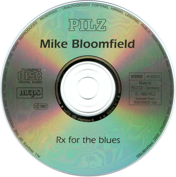 Mike Bloomfield : RX For The Blues (CD)