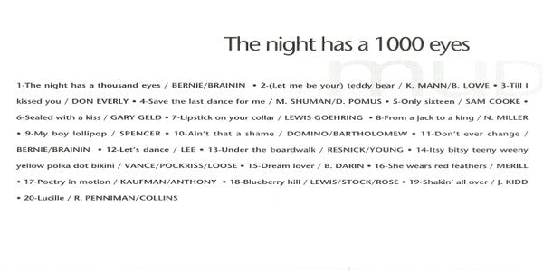 Mud : The Night Has A 1000 Eyes (CD, Album, RE)