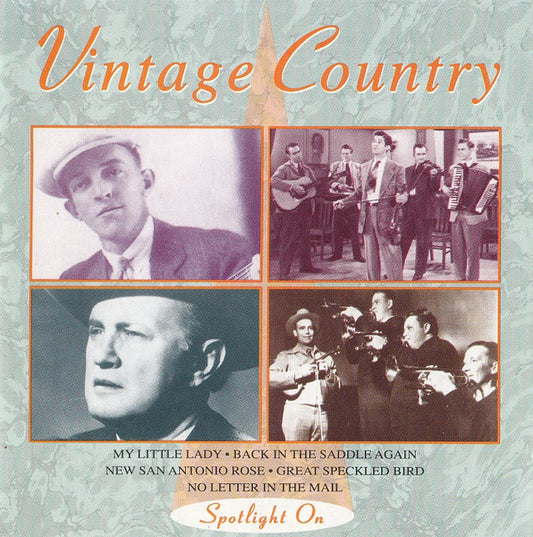 Various : Vintage Country (CD, Comp)