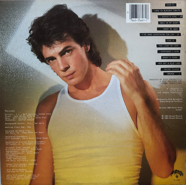 Rick Springfield : Working Class Dog (LP, Album)