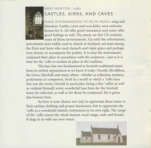 Abby Newton : Castles, Kirks, And Caves (Scottish Music Of The 18th Century) (CD, Album)