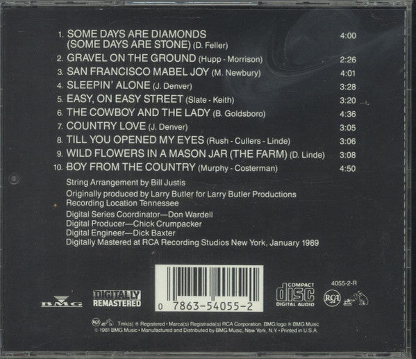 John Denver : Some Days Are Diamonds (CD, Album, RE, RM)
