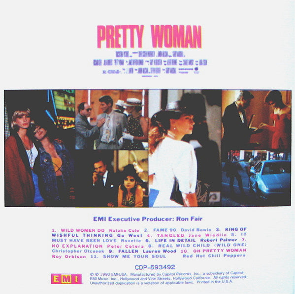 Various : Pretty Woman (Original Motion Picture Soundtrack) (CD, Album, Comp)