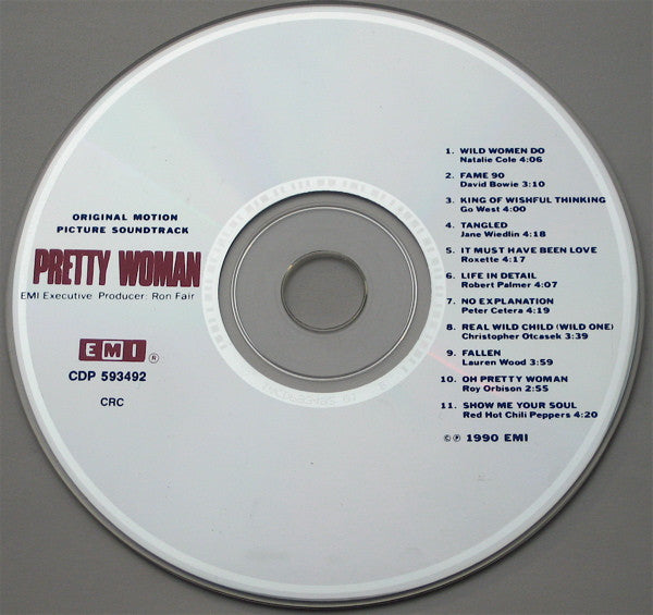 Various : Pretty Woman (Original Motion Picture Soundtrack) (CD, Album, Comp)