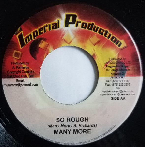 Chrisinti / Many More (2) : How / So Rough (7")