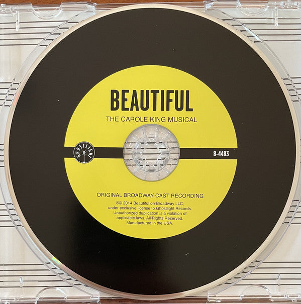 "Beautiful: The Carole King Musical" Original Broadway Cast : Beautiful: The Carole King Musical (Original Broadway Cast Recording) (CD, Album, RE)