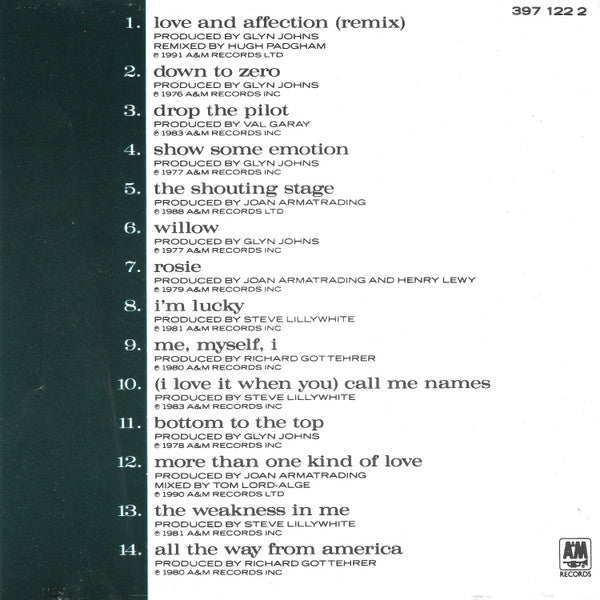 Joan Armatrading : The Very Best Of Joan Armatrading (CD, Comp)