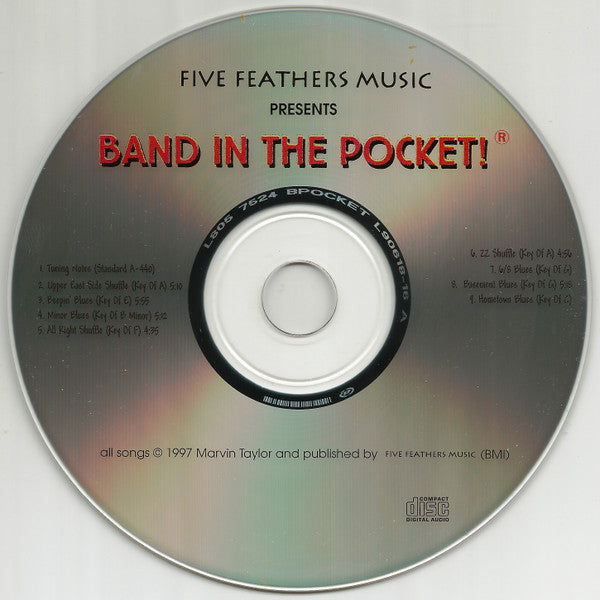 Marvin Taylor (3) : Band In The Pocket (CD, Album, RP)