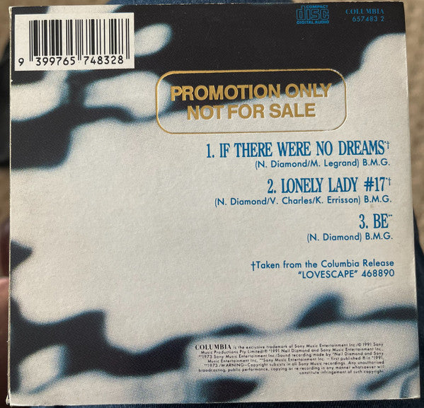 Neil Diamond : If There Were No Dreams (CD, Maxi)